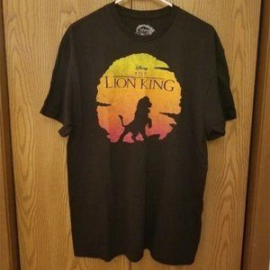 ❤️ NEW The Lion King T-shirt (black w/ sunset silhouette) - Disney / Fifthsun